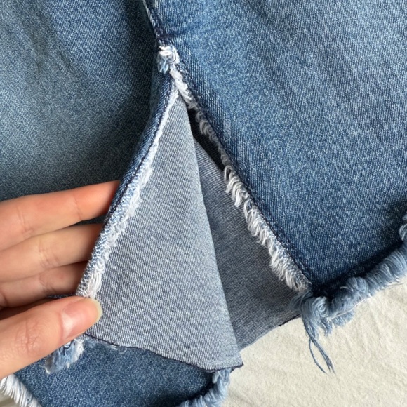 y2k Nevada distressed denim mini skirt - Picture 4 of 9